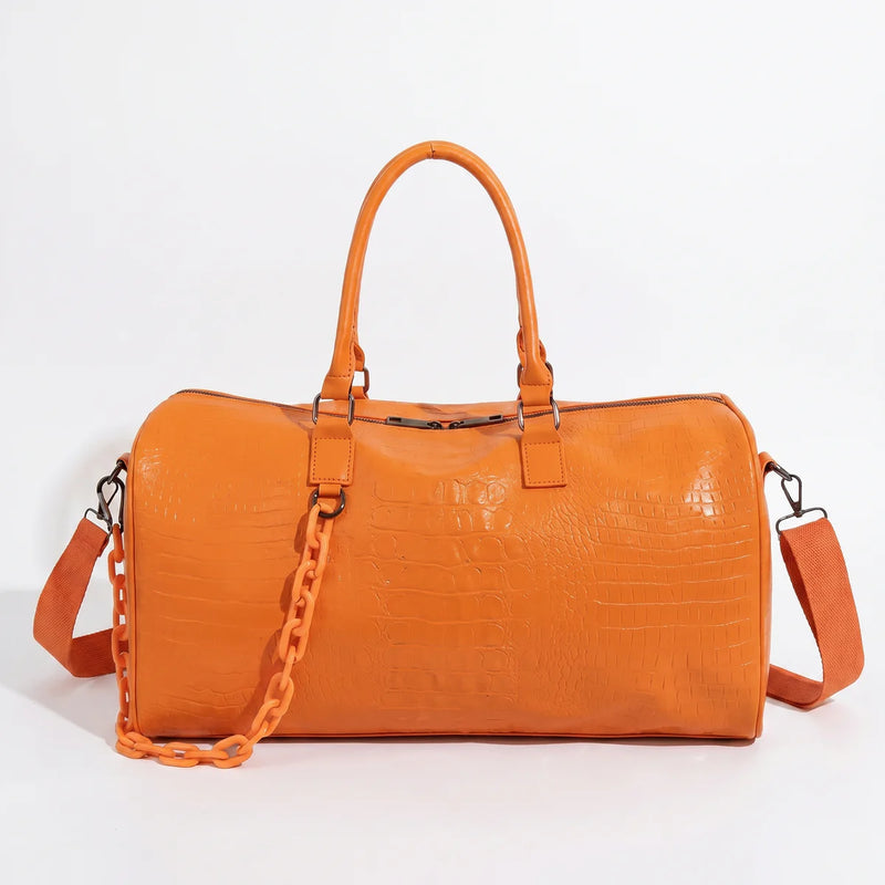 Croc Duffel Naranja Atardecer